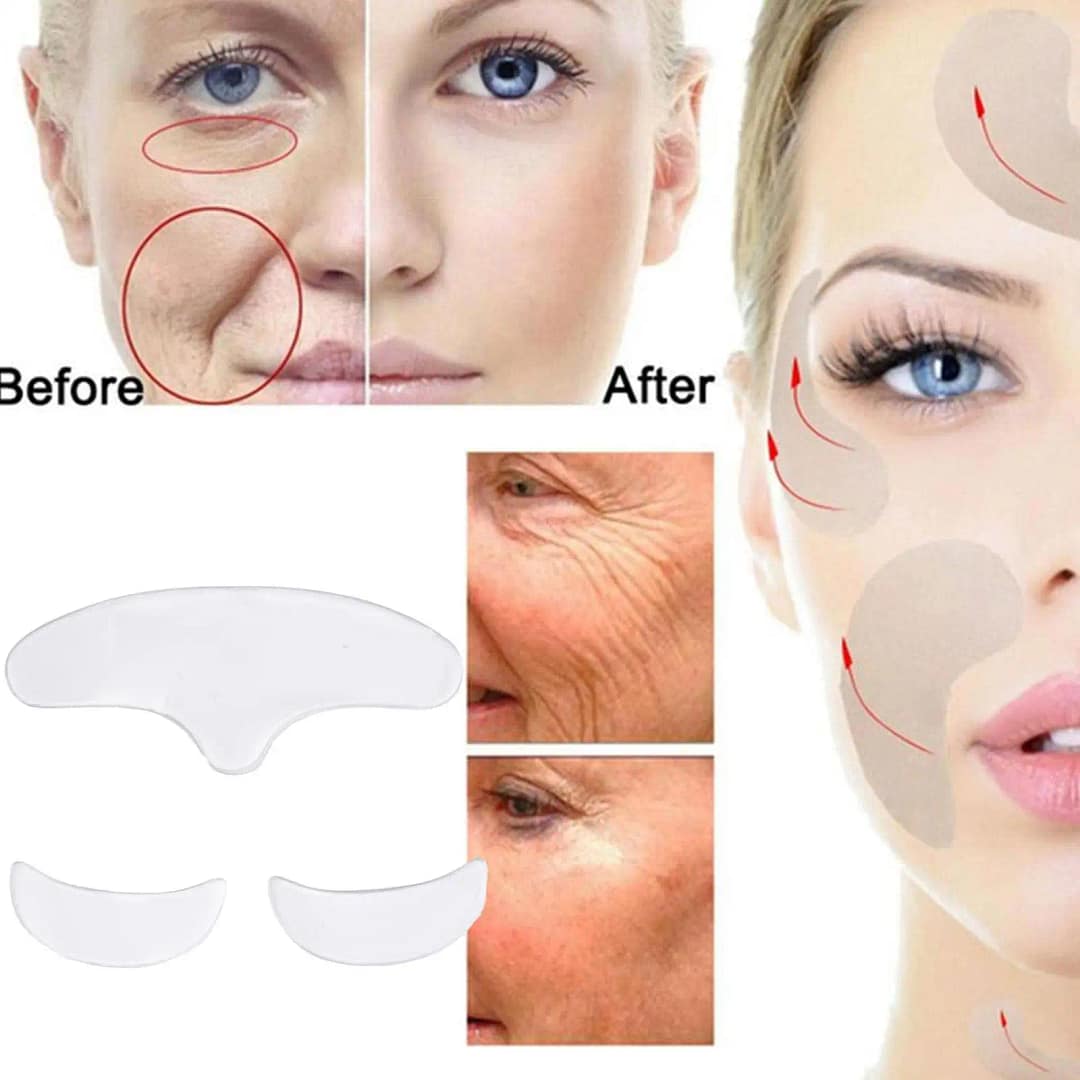 Anti Wrinkle Forehead Patch Forehead Line Removal Gel Patch Eye Mask Firming Lift Up Mask Stickers Anti-aging Face Skin Care - الصورة 3