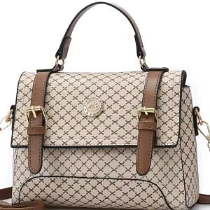 Women's Small square Bag 2024 New Fashionable, Simple and Atmospheric Single Shoulder Crossbody Printed Handheld Women's Bag