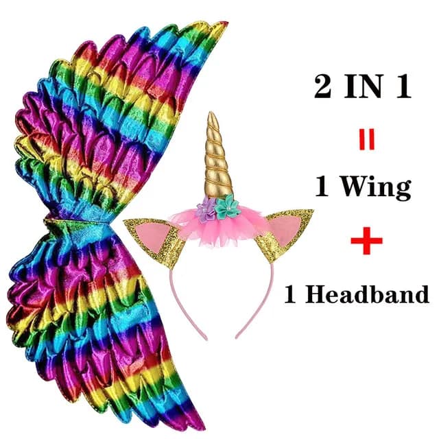 Kids Unicorn Dress for Girls Party Dresses Flower Appliques Ball Gown Little Girl Princess Costumes Summer Children Clothing - الصورة 7