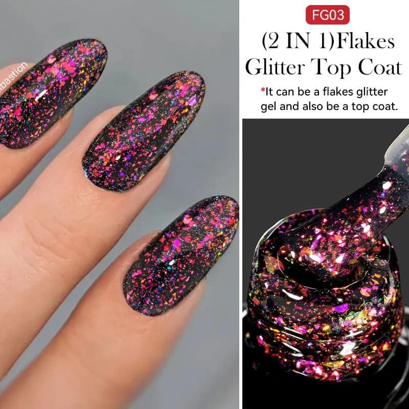 LILYCUTE 7ML Neon Reflective Glitter Gel Nail Polish Soak Off Super Shining Champagne Gold UV Gel Polish For Nail Art Manicure - الصورة 84