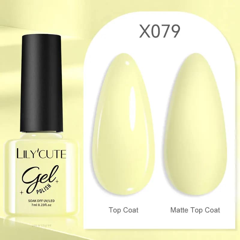 LILYCUTE 7ML Neon Reflective Glitter Gel Nail Polish Soak Off Super Shining Champagne Gold UV Gel Polish For Nail Art Manicure - الصورة 101