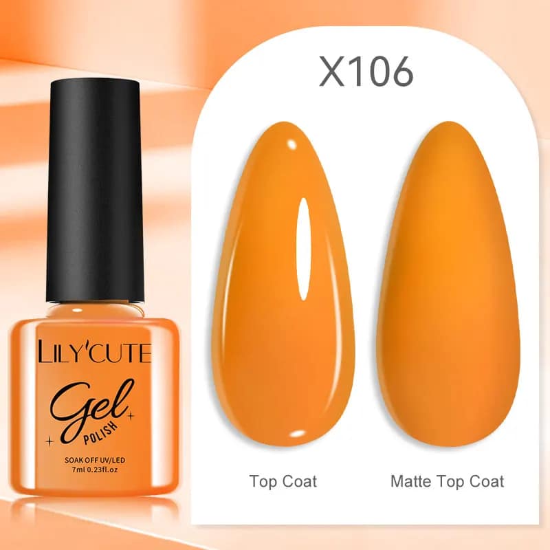 LILYCUTE 7ML Neon Reflective Glitter Gel Nail Polish Soak Off Super Shining Champagne Gold UV Gel Polish For Nail Art Manicure - الصورة 73