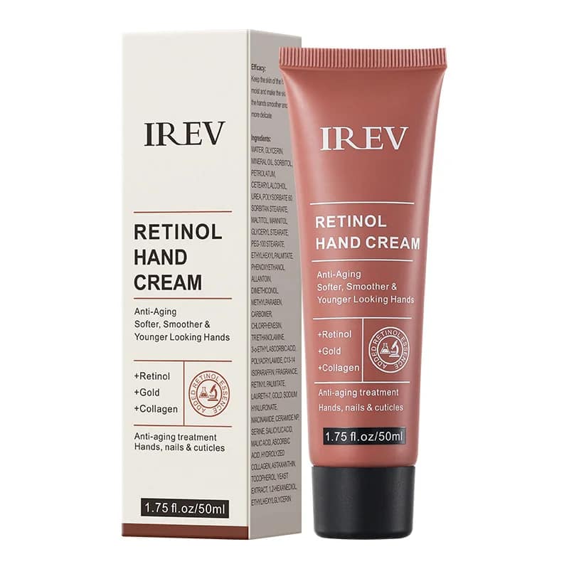 Irev Vitamin A Hand Cream for Women; Small Bottle; Moisturizing and Nourishing; Prevents Dryness and Cracks in Winter; Notasy - الصورة 2