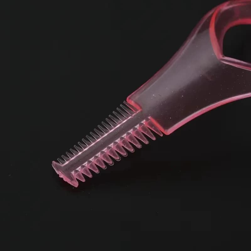 1pc 3D Triple Function Eyelash Assistant Tool Mascara Applicator Guide Eyeliner Assistant Anti-Clumping Eyelash Separator - الصورة 4